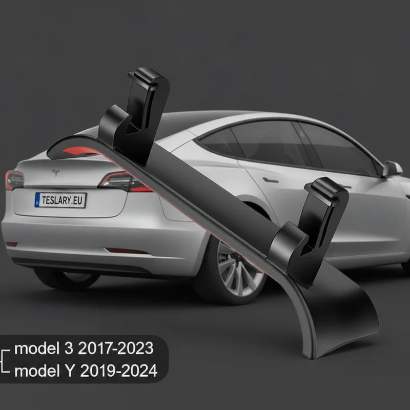Soporte de silicona para teléfono en la columna de dirección para Tesla Model 3 Tierras altas, Model Y Juniper y Model 3 / A