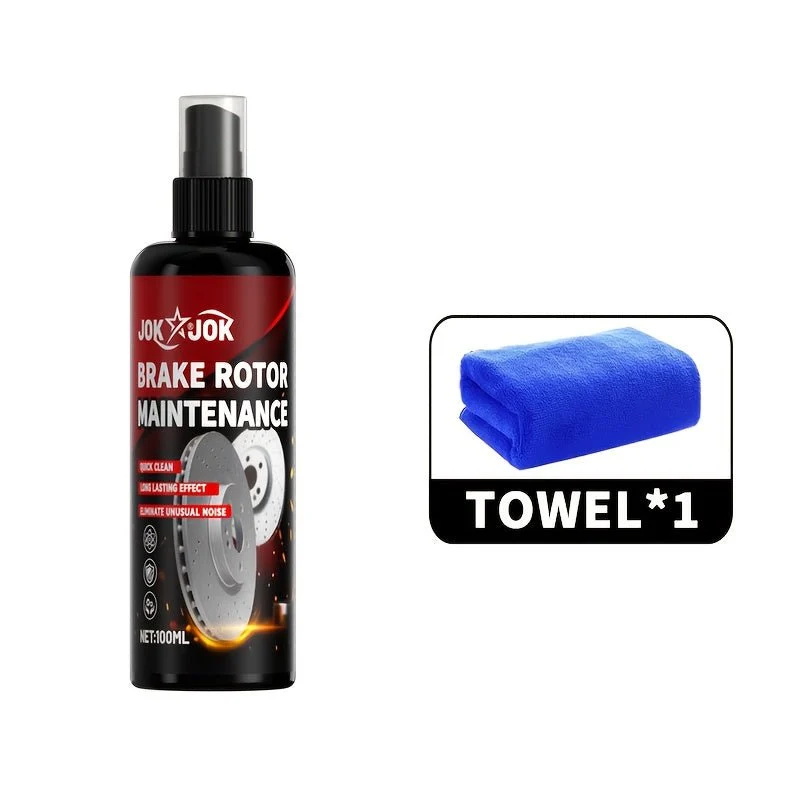 Lubricante y abrillantador profesional para silenciar frenos: aerosol reductor de metal para reducir el ruido de los frenos, agente de mantenimiento del revestimiento del cubo, mantenimiento fácil del sistema de frenos (compatible con Tesla)