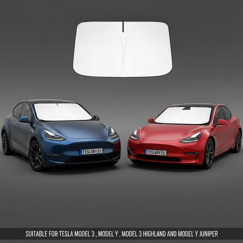 Cubierta para parabrisas de Tesla Model 3, Y, Model Y Juniper y Model 3 Tierras Altas