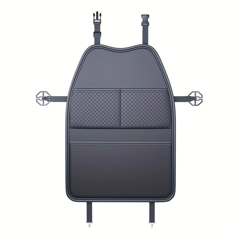 Protección para el asiento del coche y 3 bolsillos de almacenamiento, apta para Tesla. Model 3, Y, Highland y Juniper