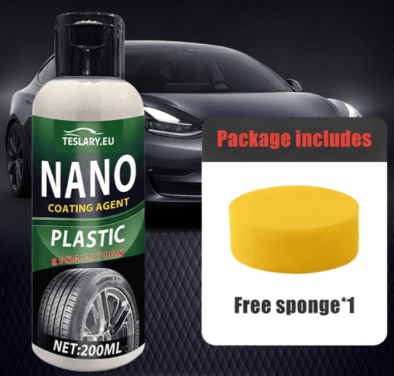 Kit profesional de nanorrevestimiento para la restauración del interior y exterior del automóvil.