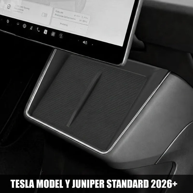 Protector antideslizante para la carga inalámbrica de teléfonos Tesla Model Y Juniper Standard RWD
