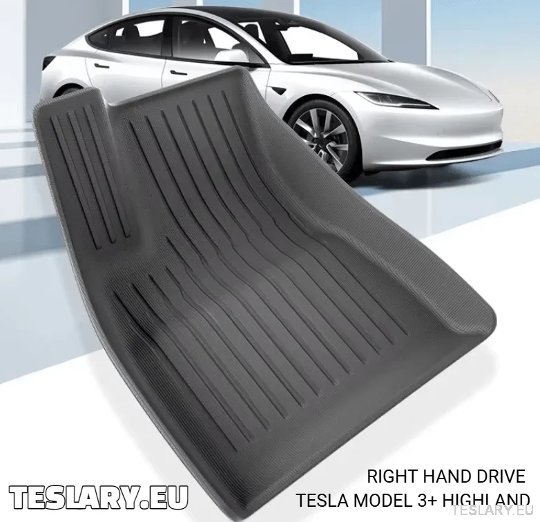 Tesla Model 3+ Alfombrillas impermeables y resistentes al desgaste Highland 2024 TPE