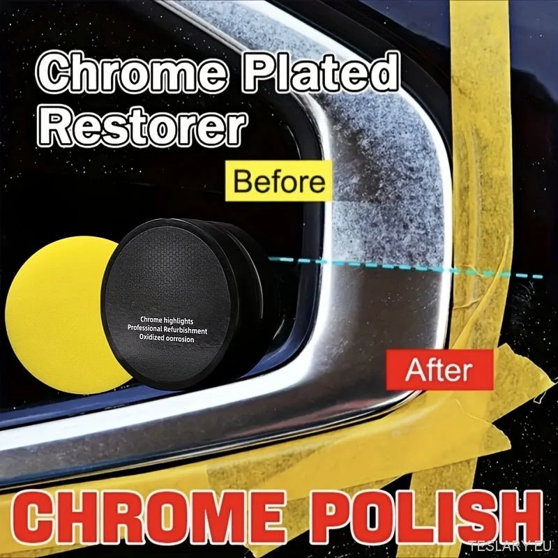 Pasta de pulido y restauración de cromo para Tesla, BYD y otros vehículos eléctricos