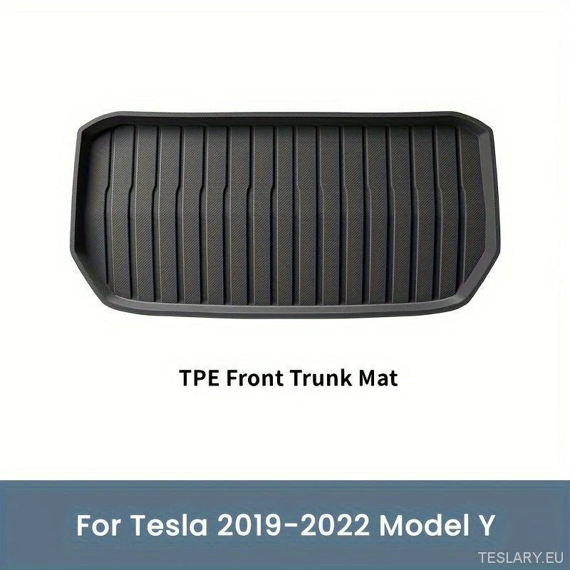 Tesla Model 3 / Y Alfombrillas de carga delanteras y traseras de TPE para maletero y maletero