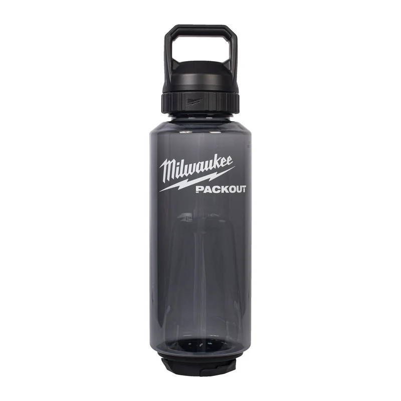 Botellas de plástico Negra 1420 ml PACKOUT Milwaukee 4932498641