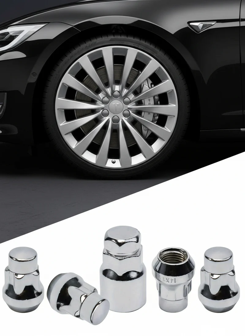 Tuercas antirrobo para llantas de aleación compatibles con Tesla 3 YSX Models