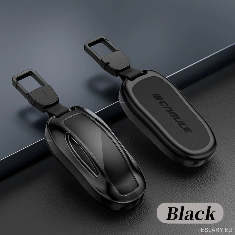 Funda protectora para llave Tesla de aleación premium negra