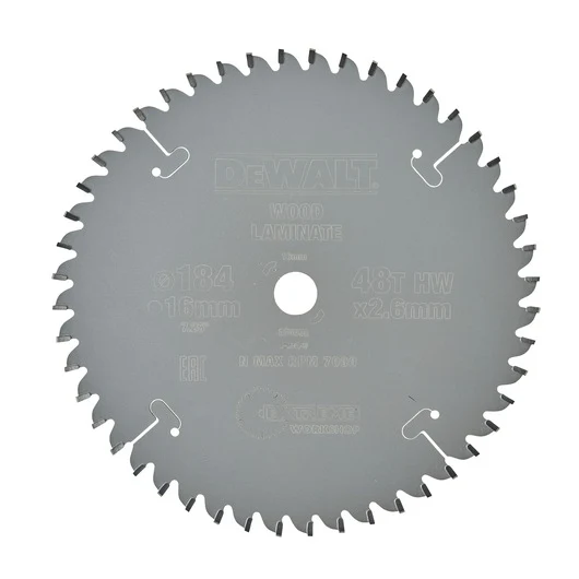 Hoja para sierra circular portátil 184x16mm 48D TCG Dewalt DT4092-QZ