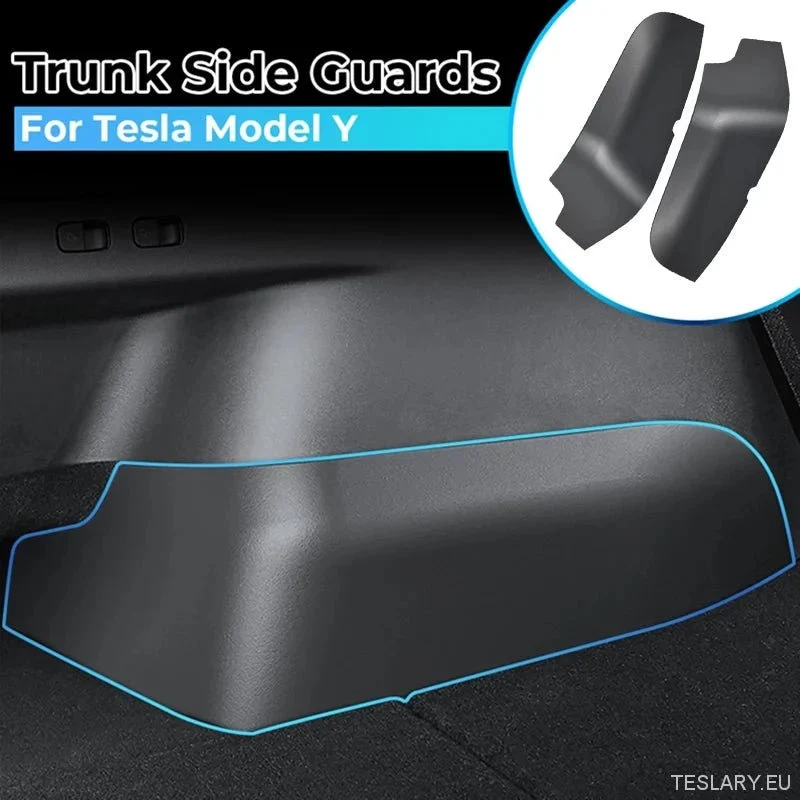 Tesla Model Protectores laterales del maletero trasero - Protección TPE premium