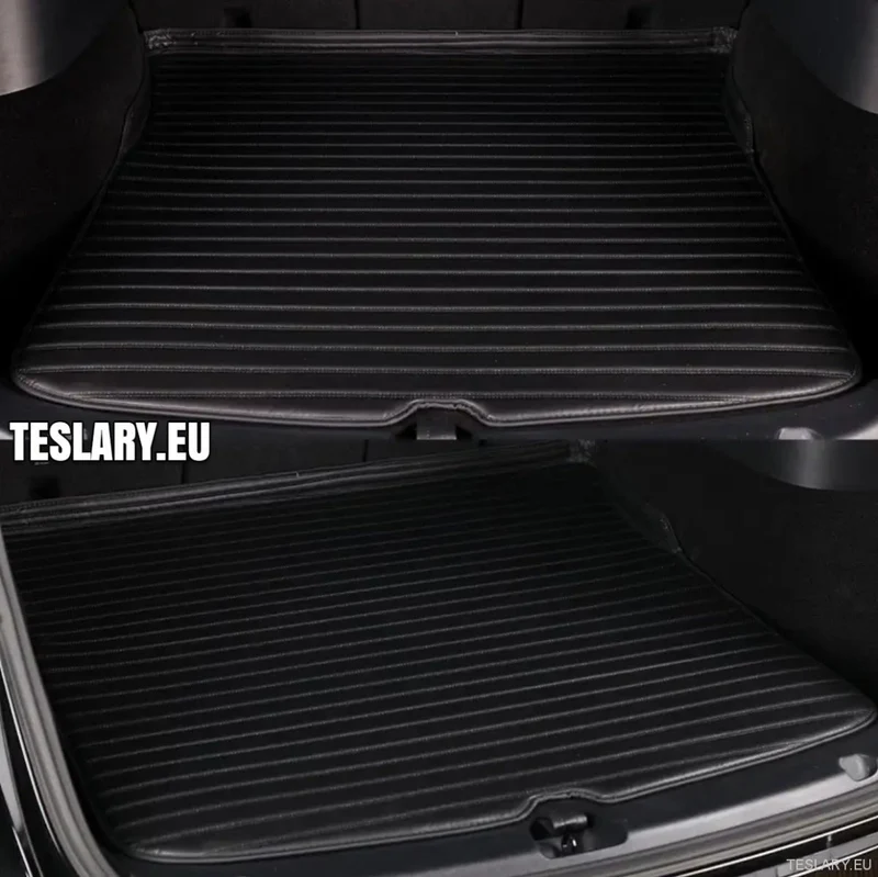 Tesla Model Protector de alfombrillas traseras de PVC para maletero Highland 3+
