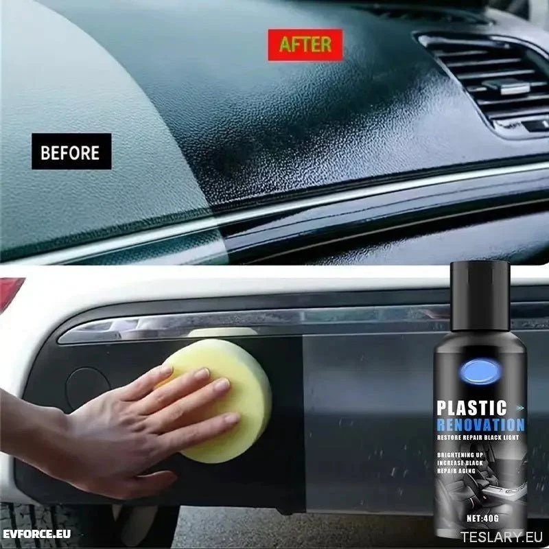 Crema renovadora de plásticos de 40 g para Tesla, BYD, MG, KIA y otros vehículos eléctricos.