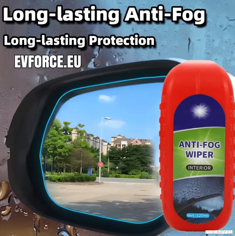 Agente antivaho para parabrisas (120 ml) para Tesla, BYD, MG y otros vehículos eléctricos