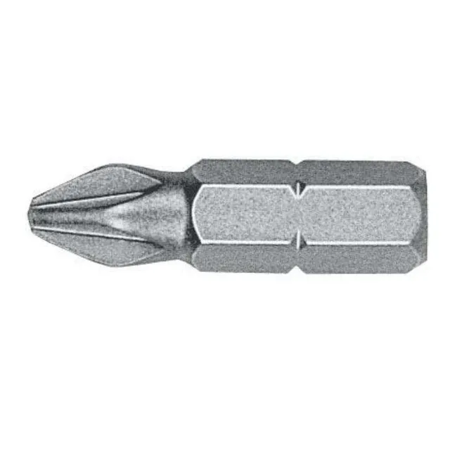 Punta de atornillar PZ2 de 25mm Witte 27046