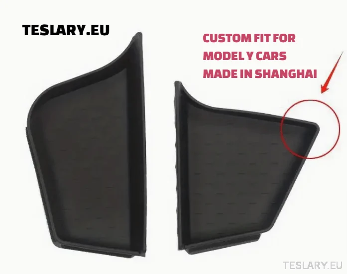 Tesla Model Organizador de maletero con estante lateral de almacenamiento