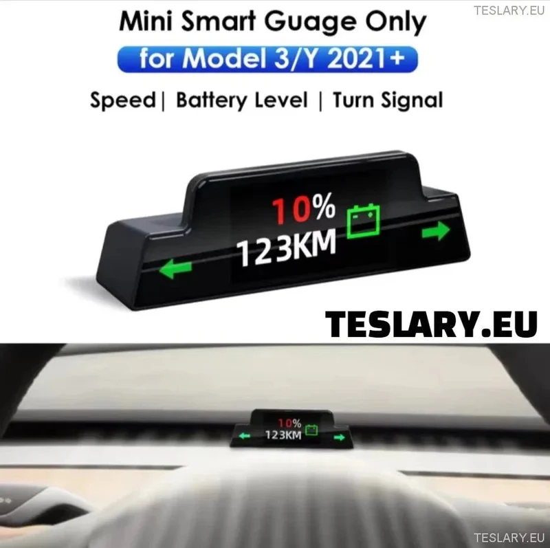 Tesla Model 3 / Y/ Highland Mini Dash Cluster Panel de instrumentos
