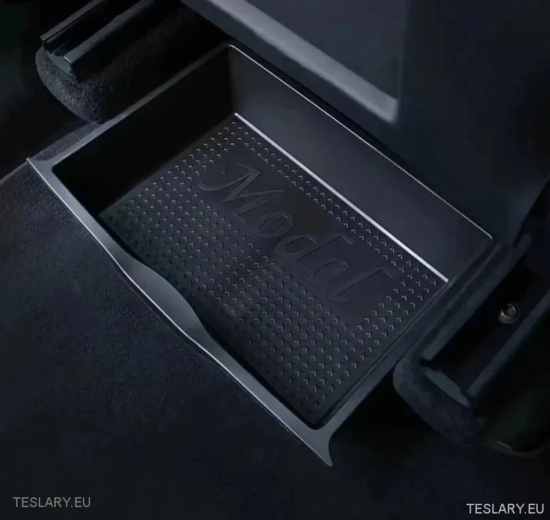 Tesla Model Organizadores de cajones con bandeja para asiento delantero y trasero de TPU