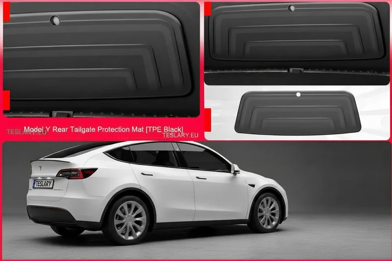 Tesla Model Funda protectora de TPE de alta resistencia para puerta de maletero (modelos 2022-2025)