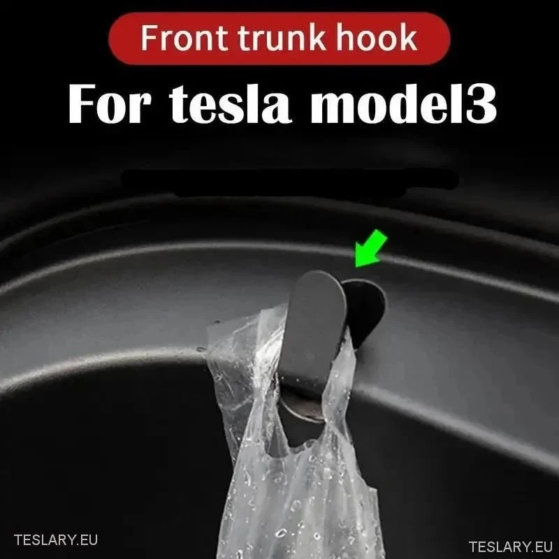 Tesla Model 3 ganchos para el maletero