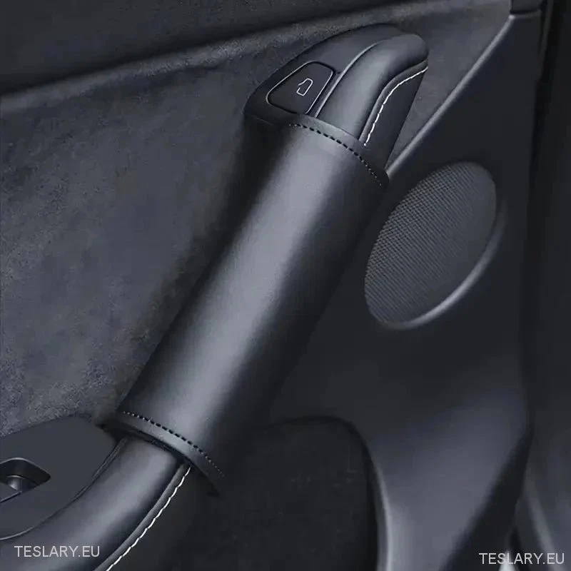 Tesla Model 3/Y Fundas protectoras de cuero PU para asas