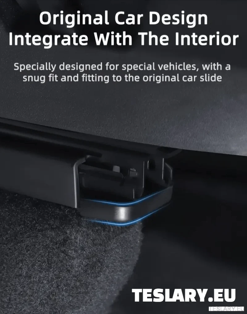 Tesla Model Protectores de riel de asiento 3/Y (4 piezas) VERSIÓN ACTUALIZADA 2025