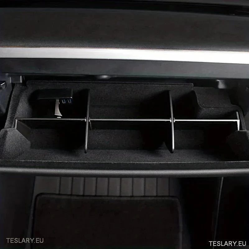 Organizador de guantera para Tesla Model 3 / Y SOLO CONDUCCIÓN POR LA IZQUIERDA