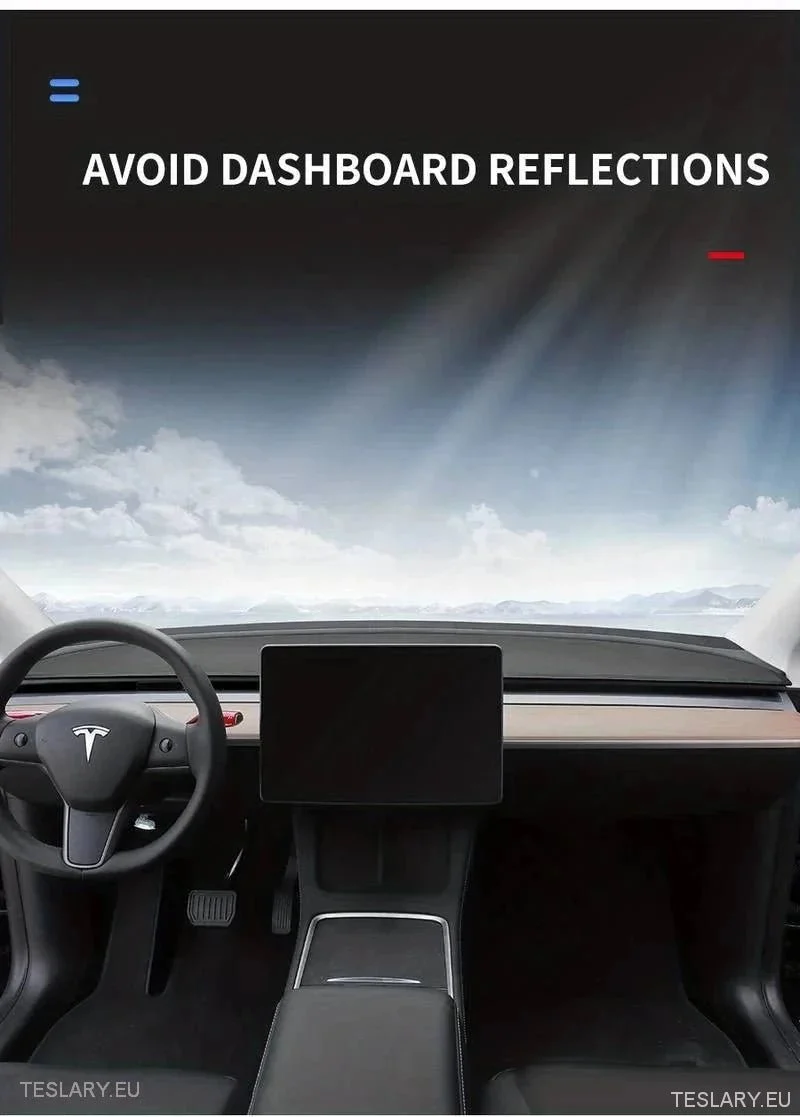Tesla Model Cubierta interior del tablero 3/Y