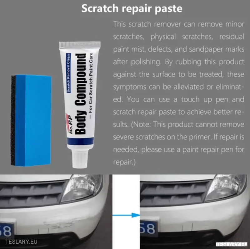 Kits de pinceles de retoque de pintura en colores Tesla para carrocería y ruedas de 12 ml para Model 3 YSX