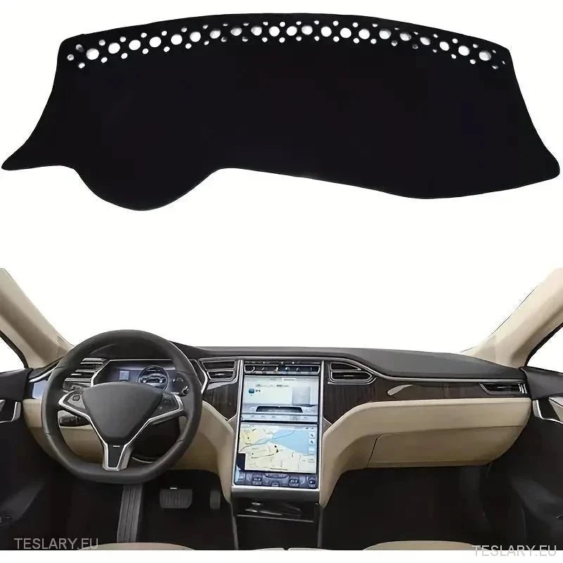 Tesla Model Funda protectora premium para tablero de instrumentos S 2014-2022 (izquierda/derecha)