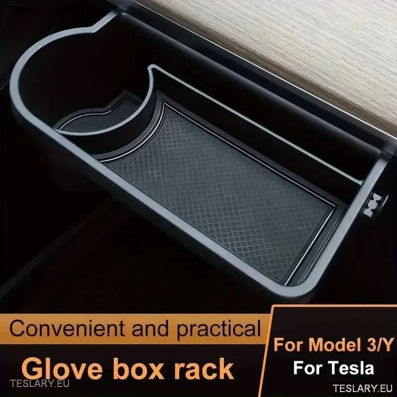 Organizador de almacenamiento externo para guantera Tesla 3/Y