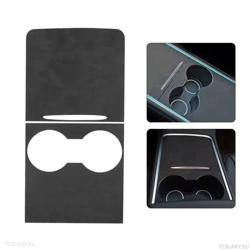 Funda de gamuza premium para consola central Tesla 3/Y