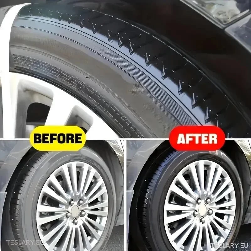 Cera para pulir neumáticos: devuelve el color negro a tus neumáticos