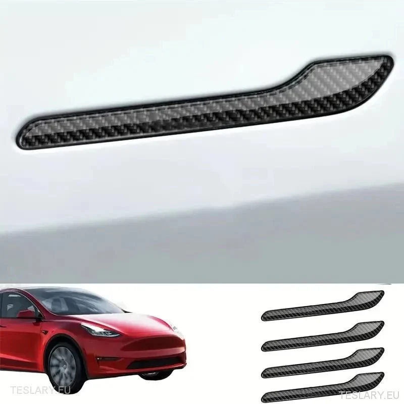 Tesla Model Kit de cubierta de manija de puerta 3/Y, envoltura de plástico y vinilo 3D en varios colores