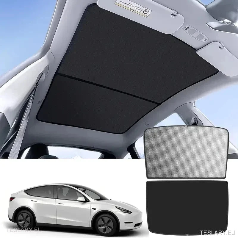 Parasol panorámico premium para techo Tesla Model 3 2019 - 2023 , Model Y 2022 - 2024 , Model 3+ Highland y Model Y Juniper Estándar y Premium