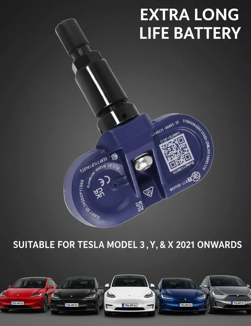 Sensores TPMS de presión de neumáticos para Tesla Model3 YSX 2021 a 2026, COMPRA 3 Y LLÉVATE 1 GRATIS