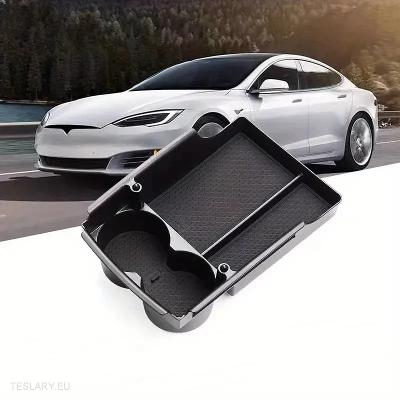 Organizador de almacenamiento para consola central Tesla S/X 2016-2021