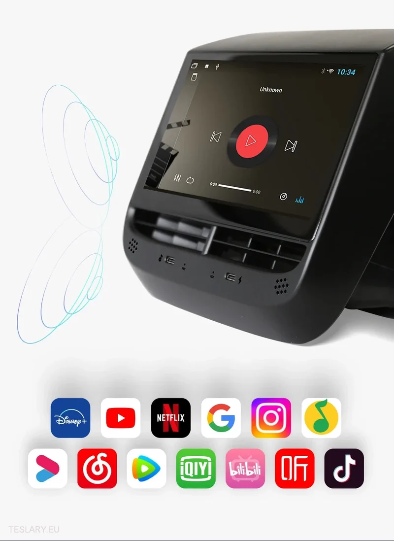 Tesla Model 3 / Y Pantalla de entretenimiento trasera de 7.0"