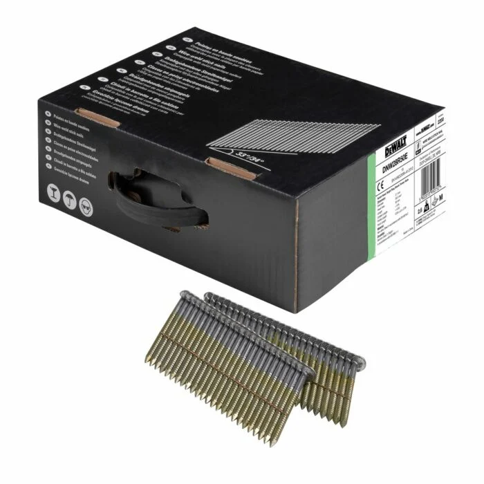 Clavos Estructura 2.8x50mm Cabeza Redonda Brillante Dewalt DNW28R50E