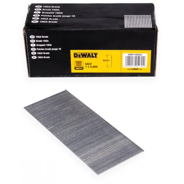 Clavos Galvanizados 1.6x45mm Dewalt DNBSB1645Z