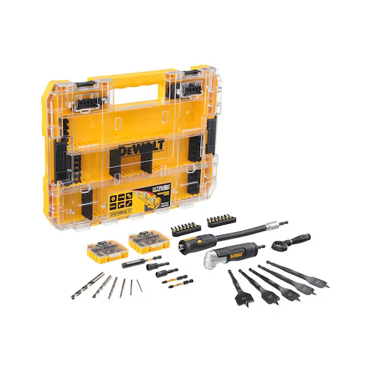 Toughcase Grande 85 Piezas con Acoplamiento Angular Flexible Dewalt DT70776-QZ