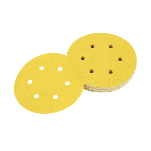 Discos Lija Velcro 150mm Grano 120 6 Orificios Dewalt DT3125-QZ