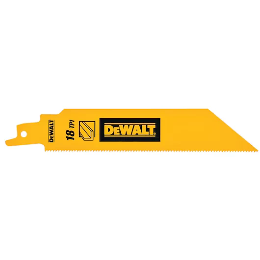 Hoja Sierra Sable Bi-Metal Progressor 150mm Metal/Chapa (Espesor Variable) Dewalt DT2404-QZ