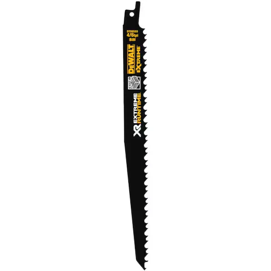 Hoja Sierra Sable XR Extreme Bi-Metal 152mm Madera y Madera con Clavos Dewalt DT99554-QZ