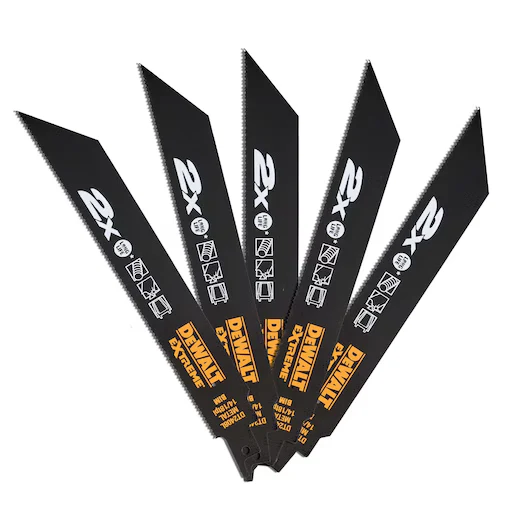 Hoja Sierra Sable Extreme 2X Bi-Metal 203mm Metal Dewalt DT2408L-QZ