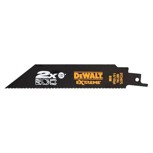 Hoja Sierra Sable Extreme 2X Bi-Metal 152mm Metal Dewalt DT2407L-QZ