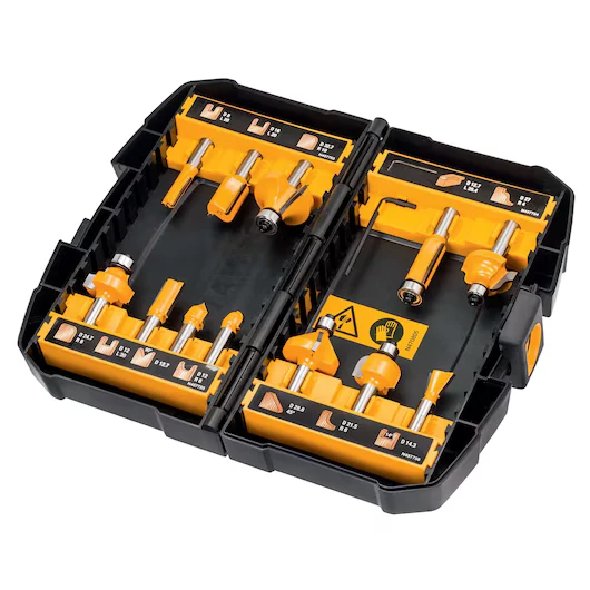 Juego 12 Fresas Varias Dewalt DT90016-QZ