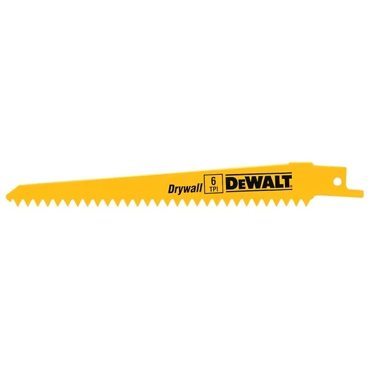 Hoja Sierra Sable Bi-Metal 152mm Corte sin Astillas Escayola Dewalt DT2356-QZ