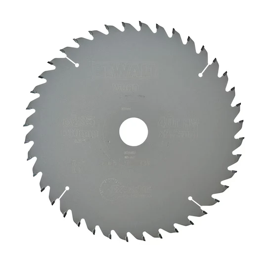 Hoja Sierra Circular Portátil 235mm 40D ATB Dewalt DT4067-QZ