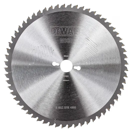 Hoja Sierra Circular Estacionaria 305mm 60D ATB Dewalt DT4331-QZ
