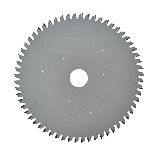 Hoja Sierra Circular Estacionaria 216mm 60D ATB Dewalt DT4350-QZ